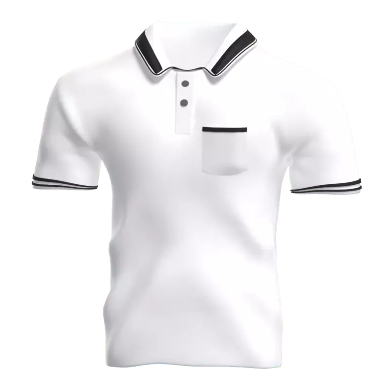 Polo Shirt List 3D Graphic