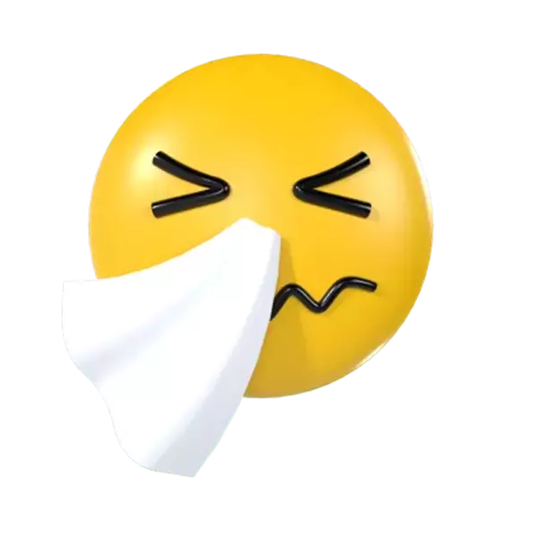 Sneezing Emoji 3d model--a4465328-8dca-4da6-9b04-db704c1f9fa6