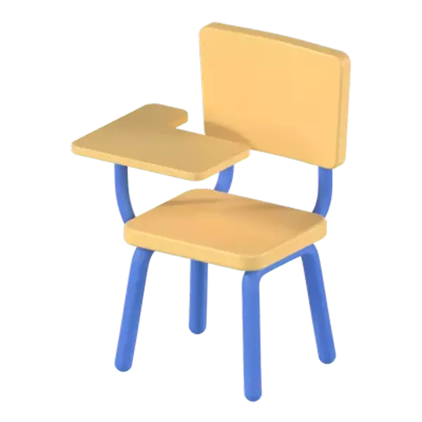 Student Chair 3d model--c94df730-0687-430f-a7a4-970bdd26b834