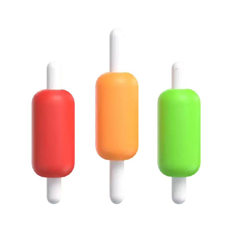 Box Plot Chart 3D Graphic