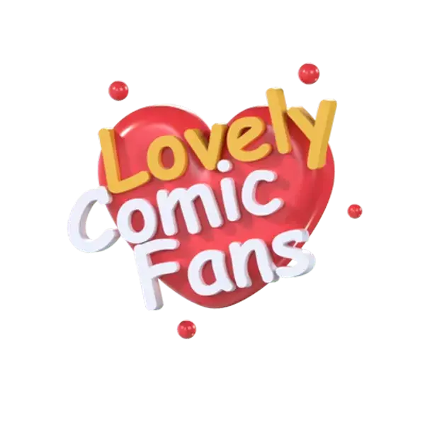 Liebevolle Comic-Fans 3D Graphic