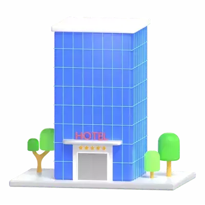 Hotel 3D Graphic