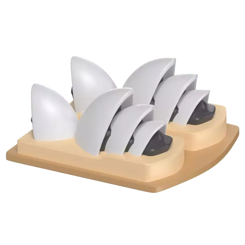 Sydney Opera House 3D Graphic