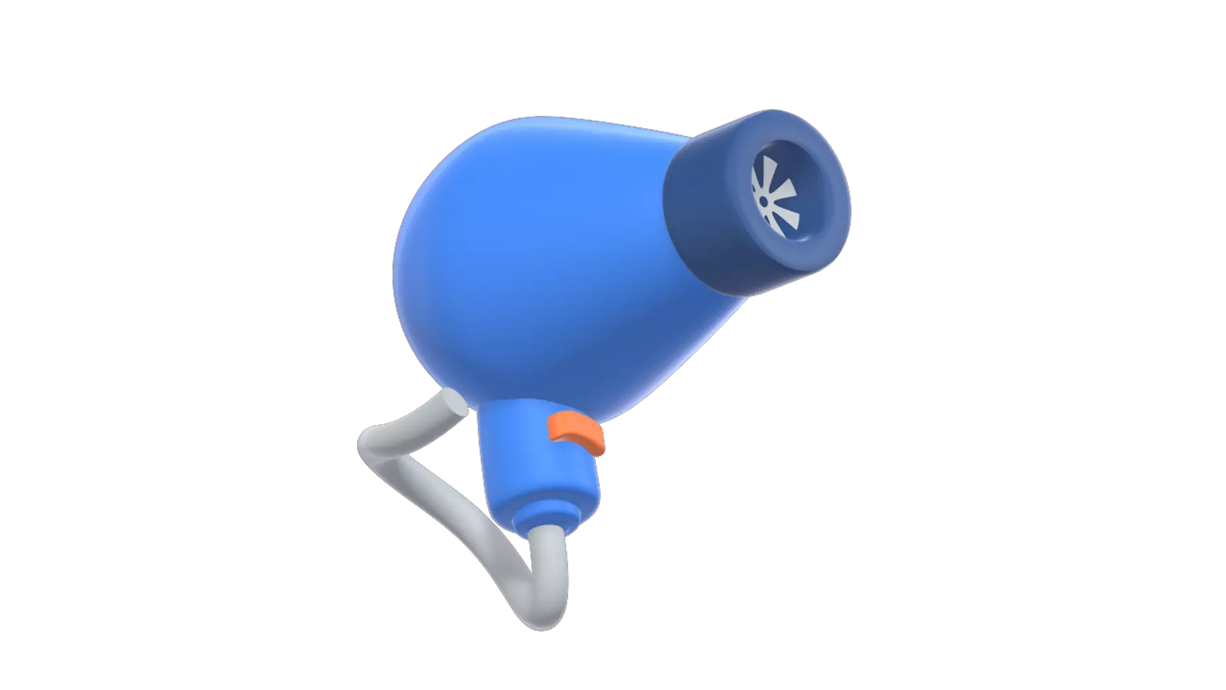 Hairdryer 3D Graphic