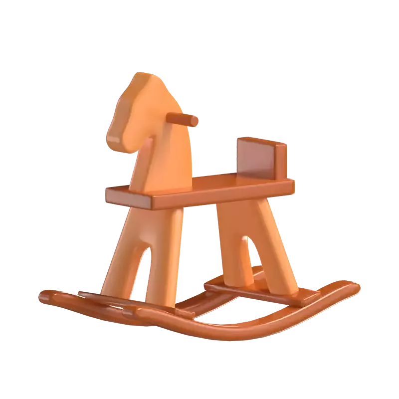 Rocking Horse 3D Graphic