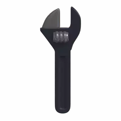 Wrench 3D Graphic