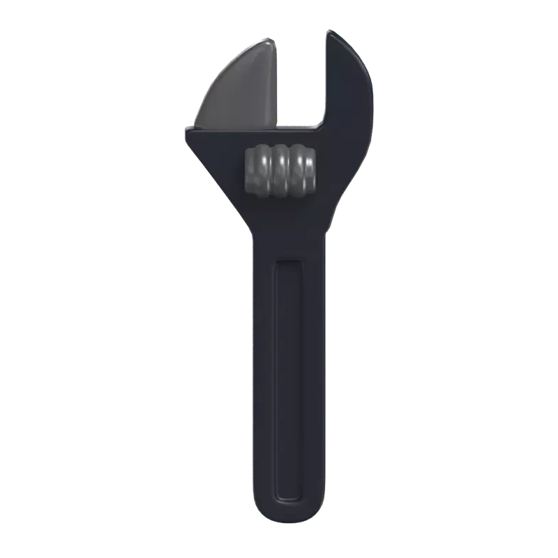 Wrench 3D Graphic