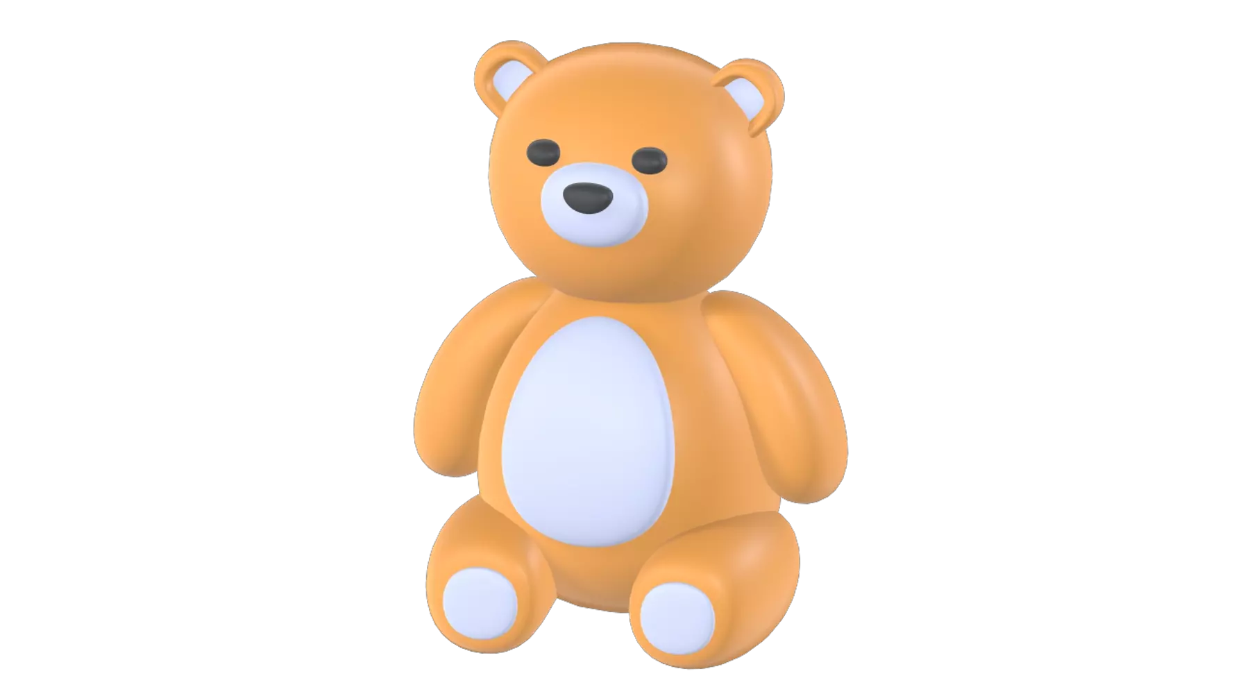 Teddy Bear 3D Graphic