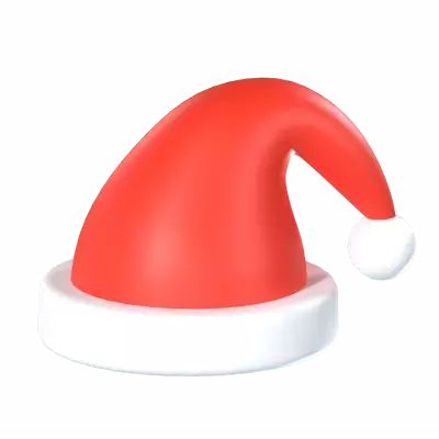 Santa Claus Hat 3d model--77742360-a1e9-43fd-a21a-77a01bedb50b