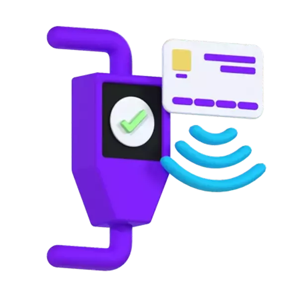 Wireless Payment 3D Graphic