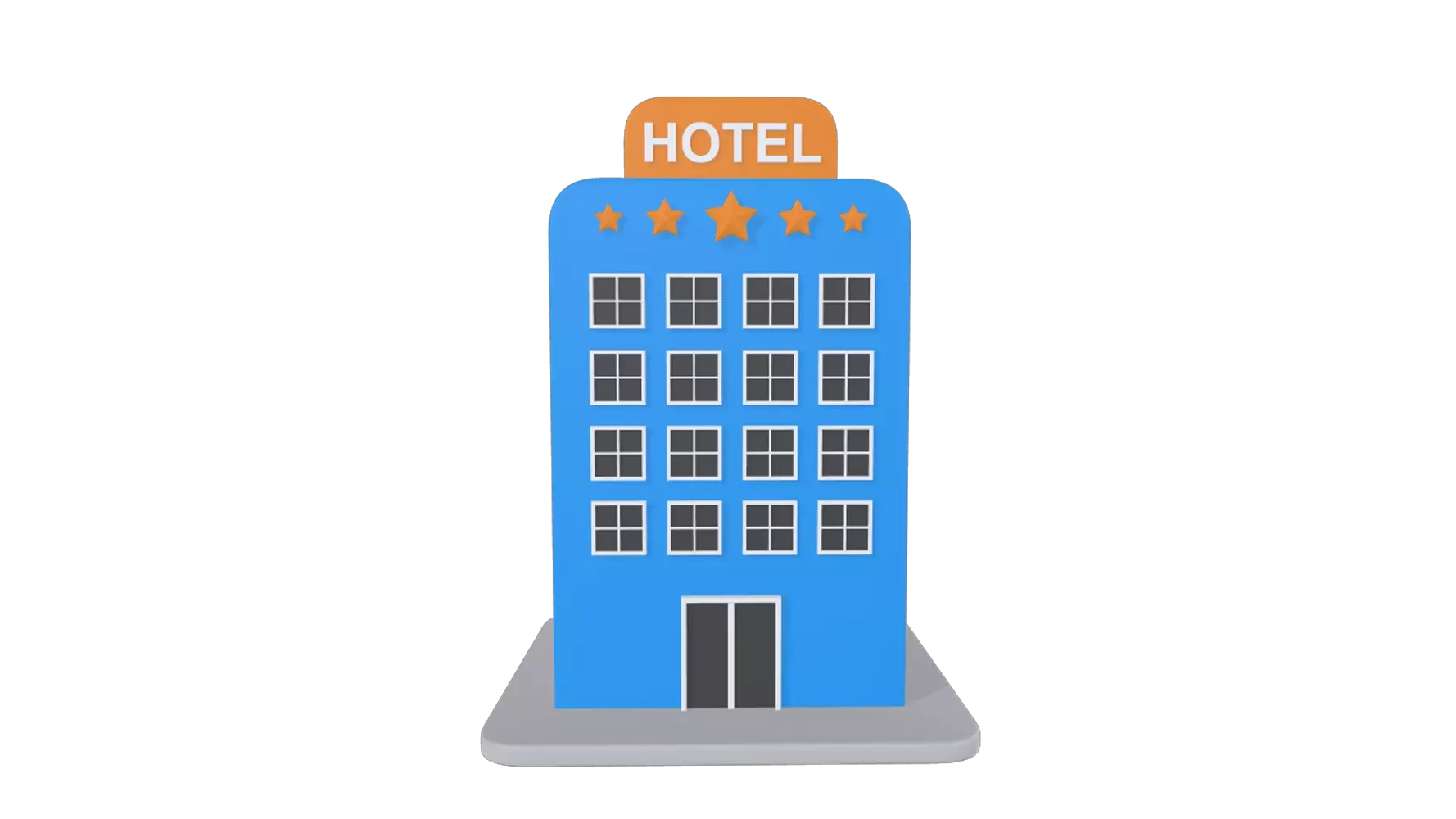 Hotel 3D Graphic