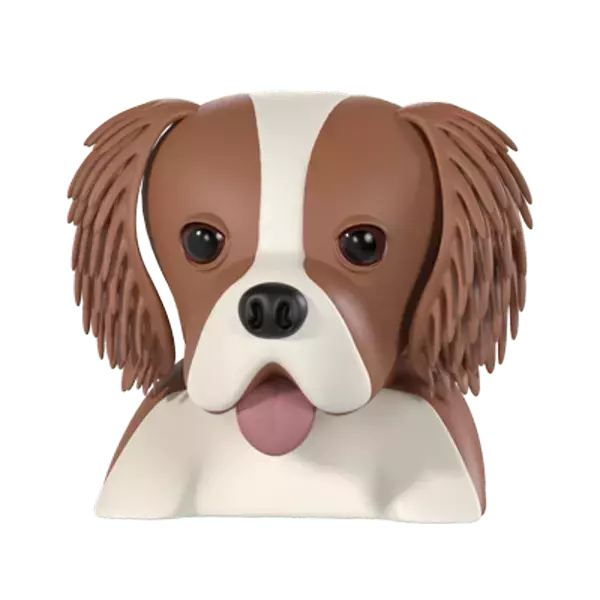 Cavalier King 3D Graphic