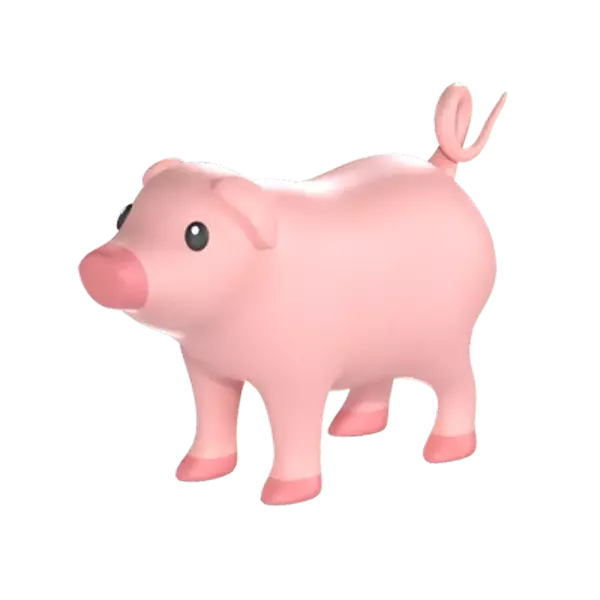 Little Pig 3d model--229187b2-d792-4d4c-bf1e-38a1219416a4