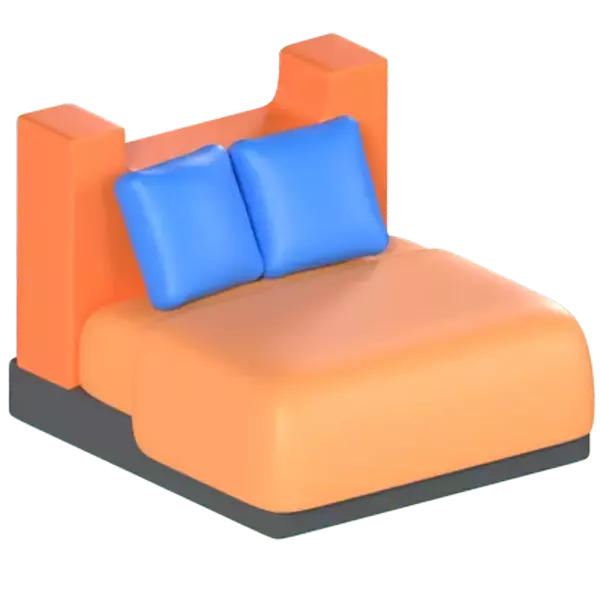 Bed 3D Graphic