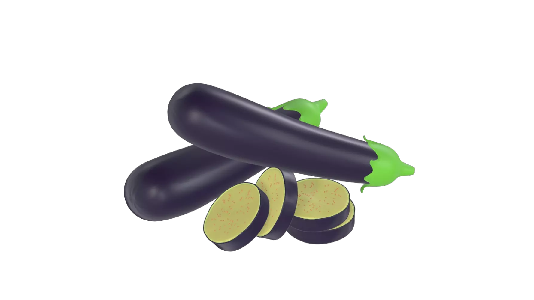 Eggplant 3d model--9f687bdc-2632-478b-89fa-3de125076e70