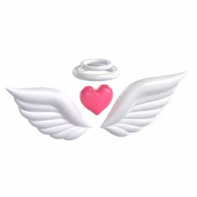 Love Angel 3D Graphic