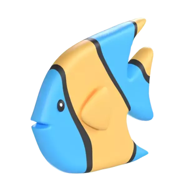 Fish 3D Graphic