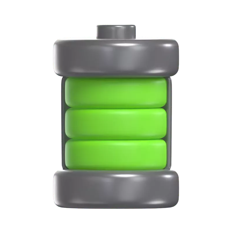 Battery 3D Graphic