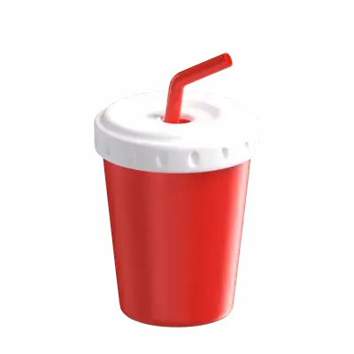 Soft Drink 3D Graphic
