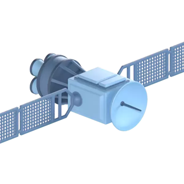 Satellite 3D Graphic