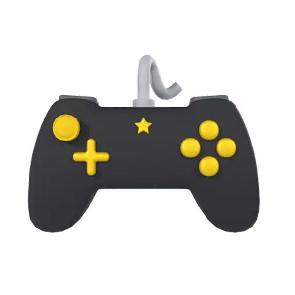 Gamepad 3D Graphic