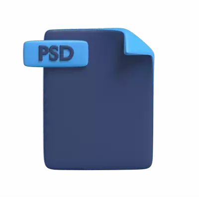 PSD File Format Design Software 3D Model