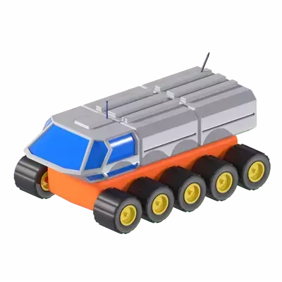 Colony Transportation 3D Graphic