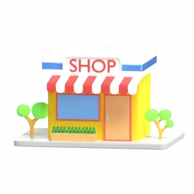 Shop 3D Graphic