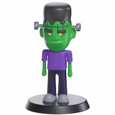 Frankenstein 3D Graphic