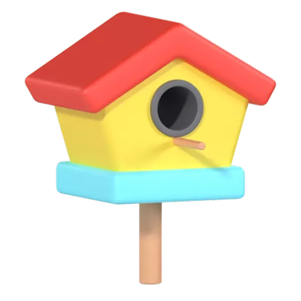 Bird House 3d model--384f423c-bff2-4995-8b05-9308da401246