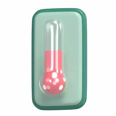 Thermometer 3D Graphic