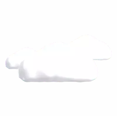Cloudy 3D Graphic