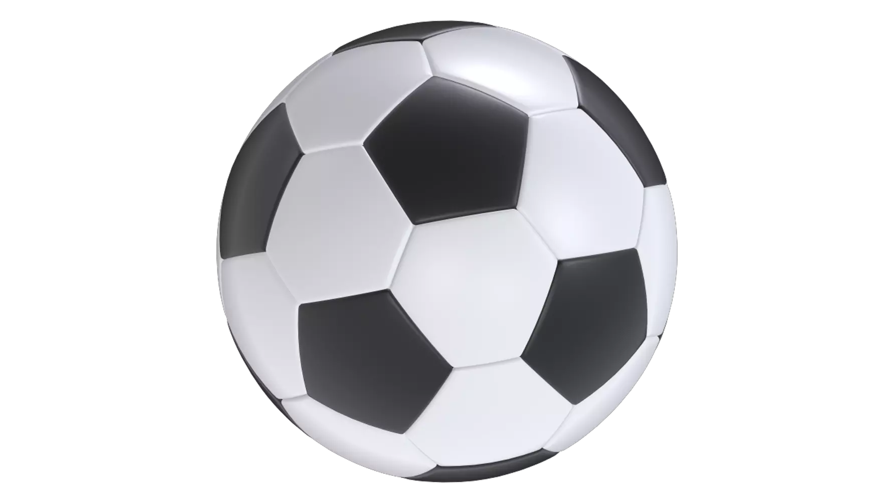 Soccer Ball 3D Graphic