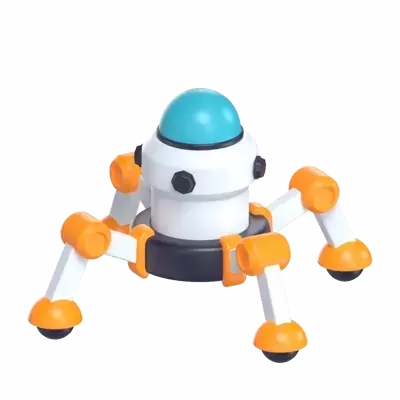 Space Robot 3d model--39ab0089-15bc-41b4-a4de-9809deab7c7a