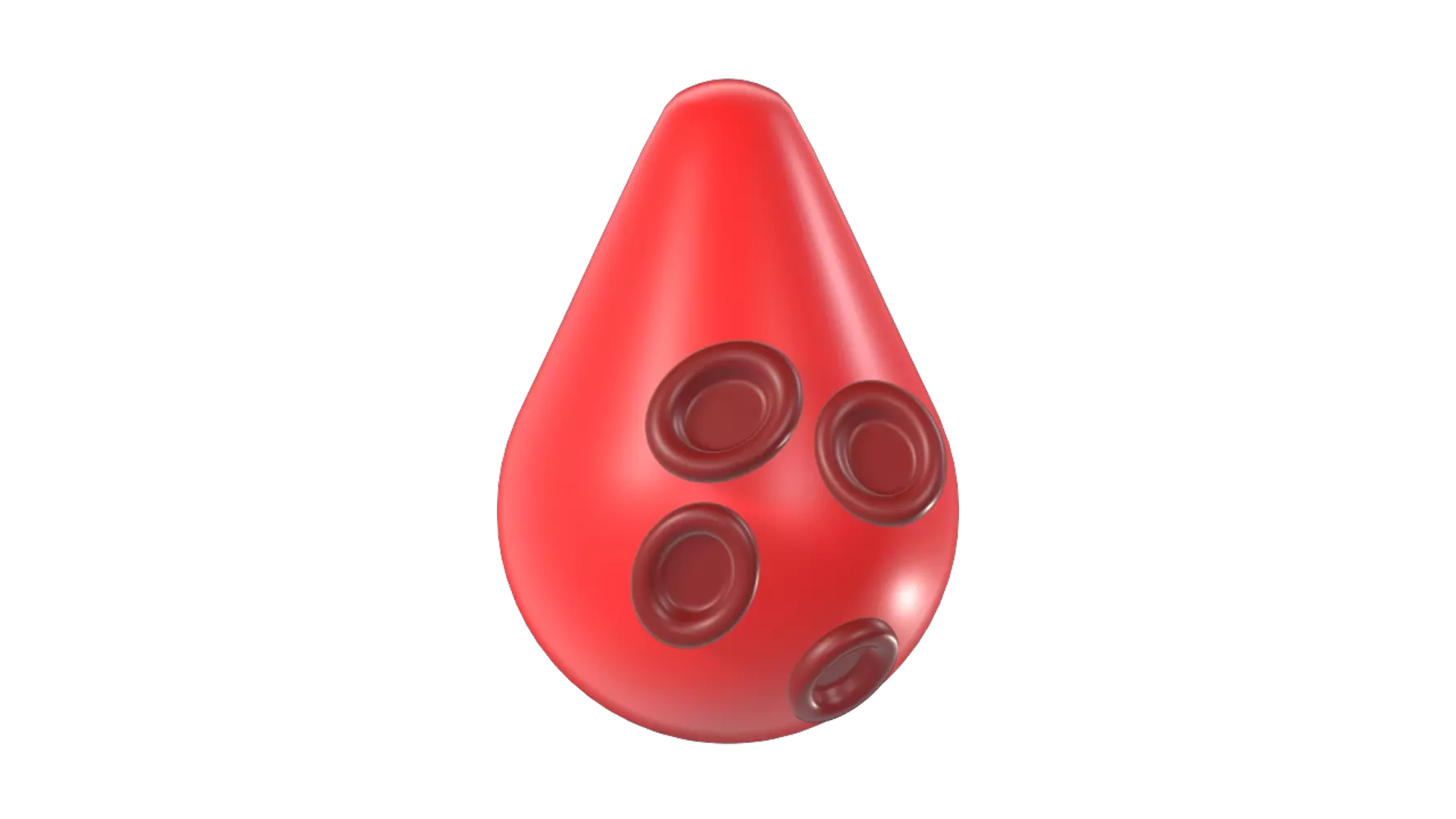 Blood Cells 3D Graphic