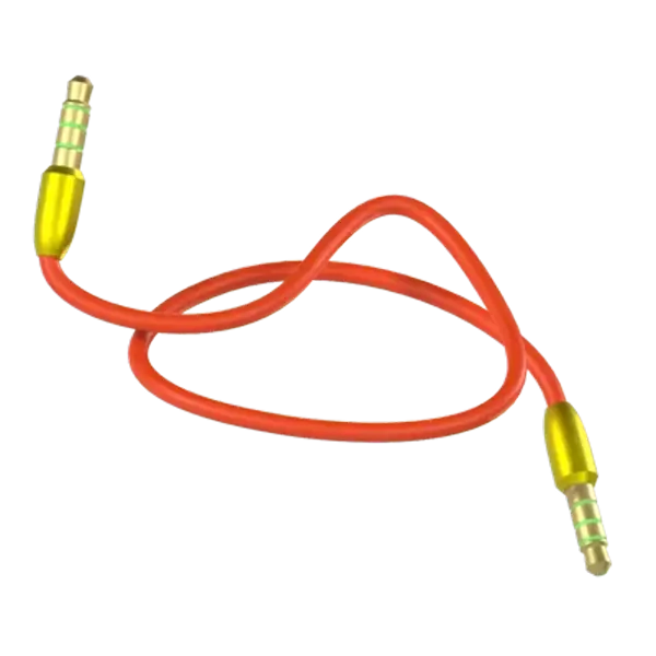 Audio Cable 3d model--374521ee-eebb-4f0a-8786-33b786f6bd75