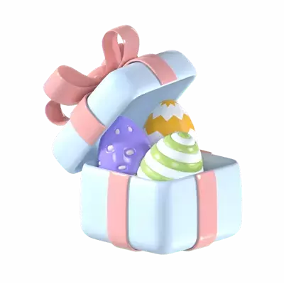 Easter Gift 3D Graphic