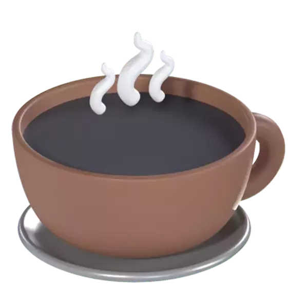 Cup Of Coffee 3D Graphic