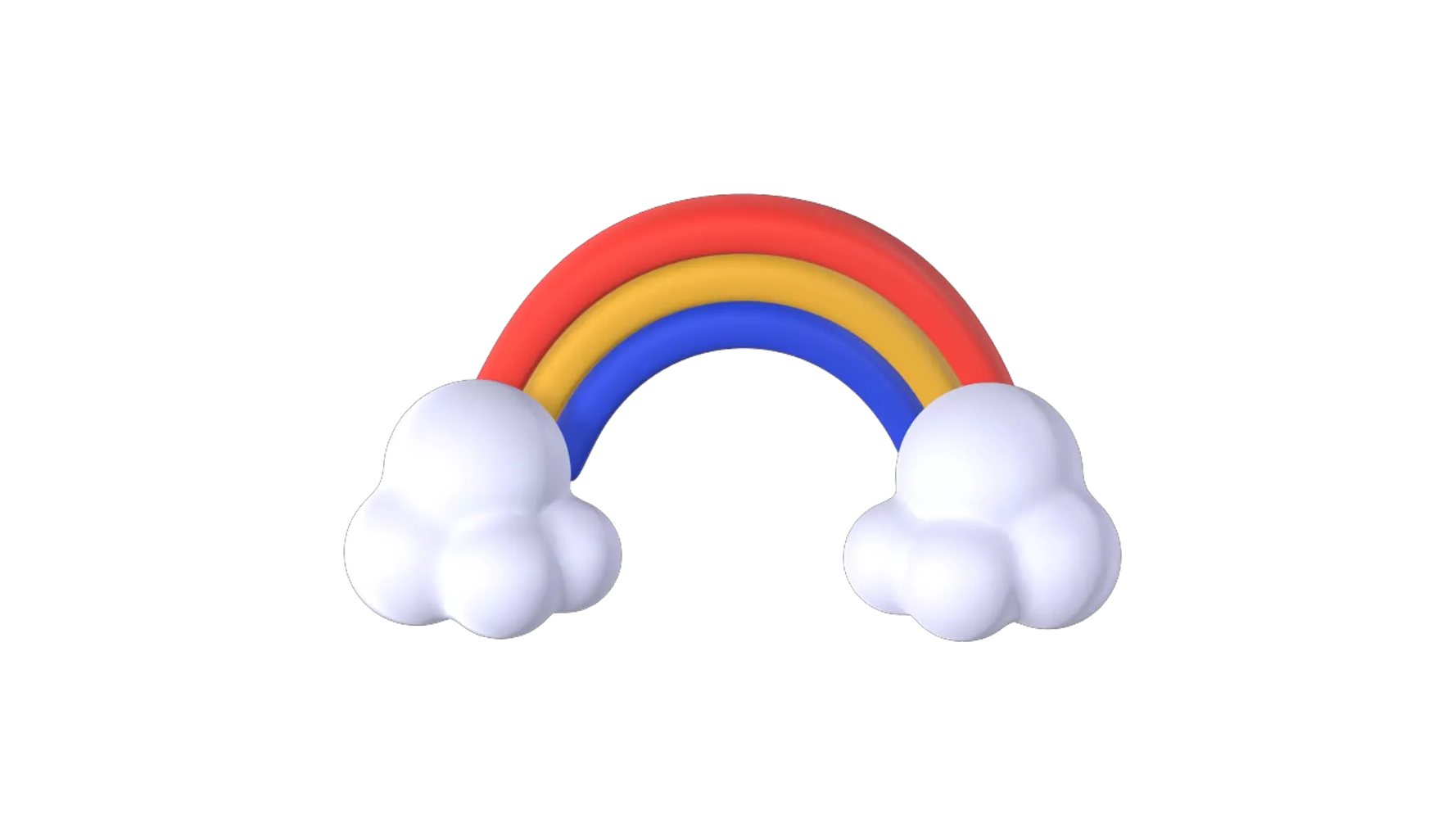 Rainbow 3D Graphic