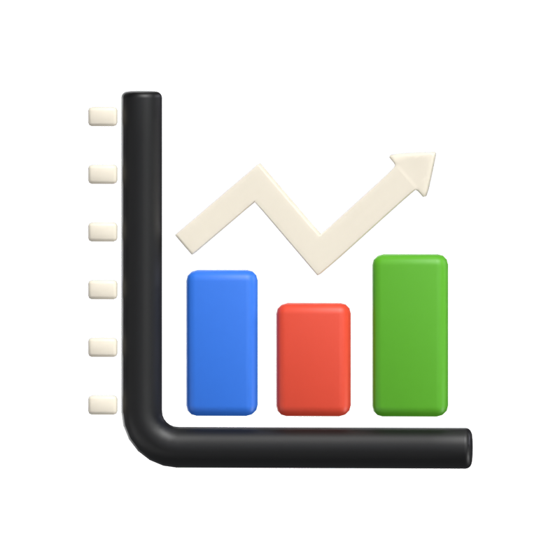 3D Line Chart Visualizing Trends With Depth And Precision