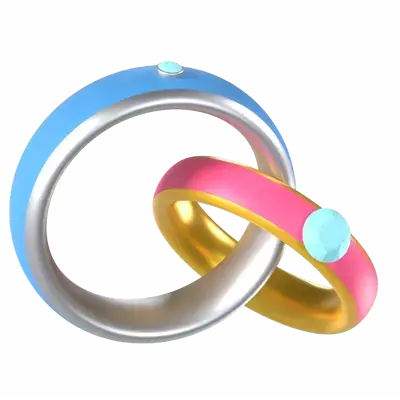 Rings 3D Graphic