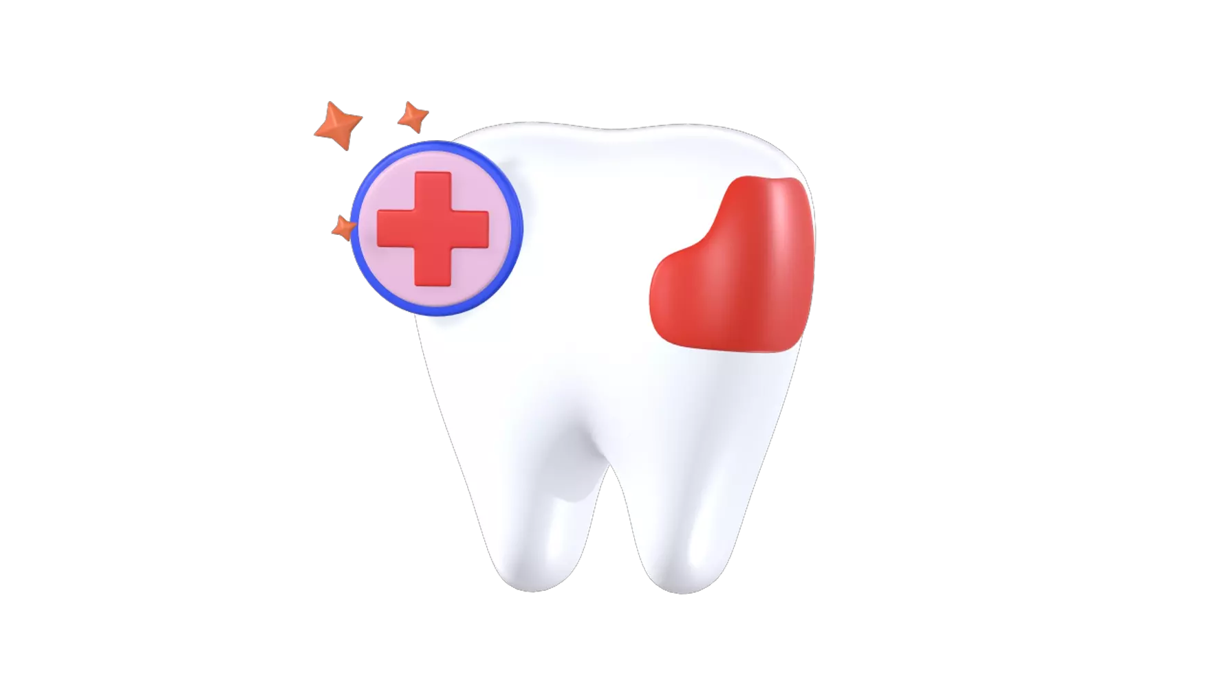 Dental Surgery 3D Graphic