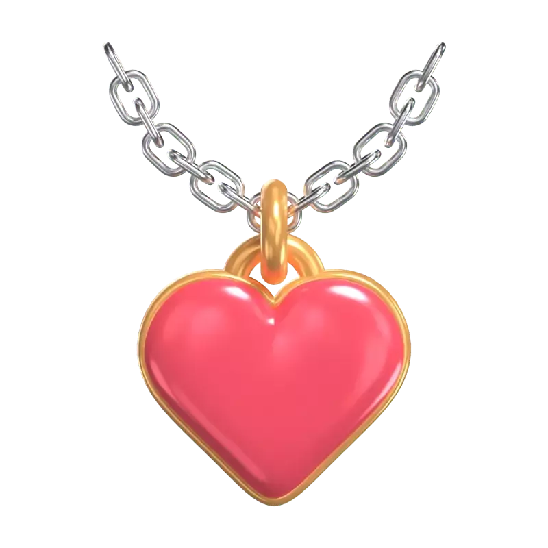 3D Necklace Model Adorning Elegance 3D Graphic