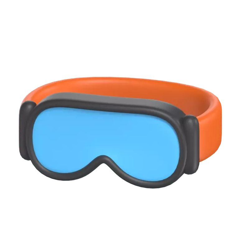 Ski Goggle 3D Graphic