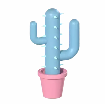 cactos 3D Graphic