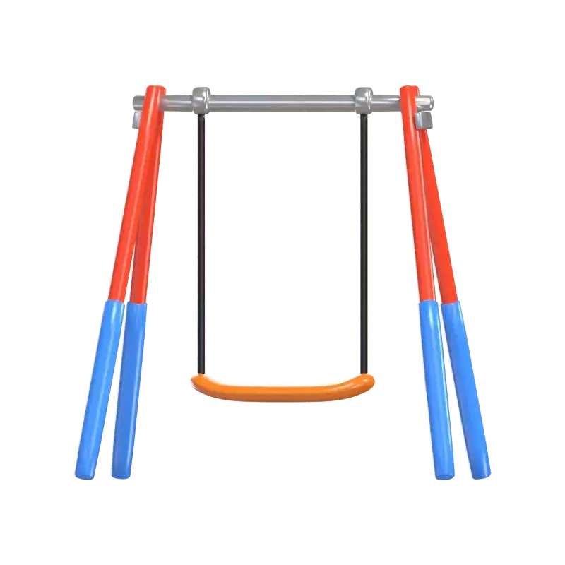 Swing Set 3D Graphic