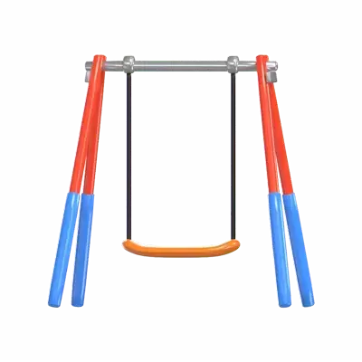 Swing Set 3D Graphic