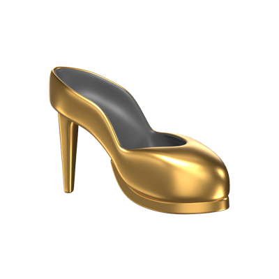 High Heels 3D Icon Model 3D Graphic