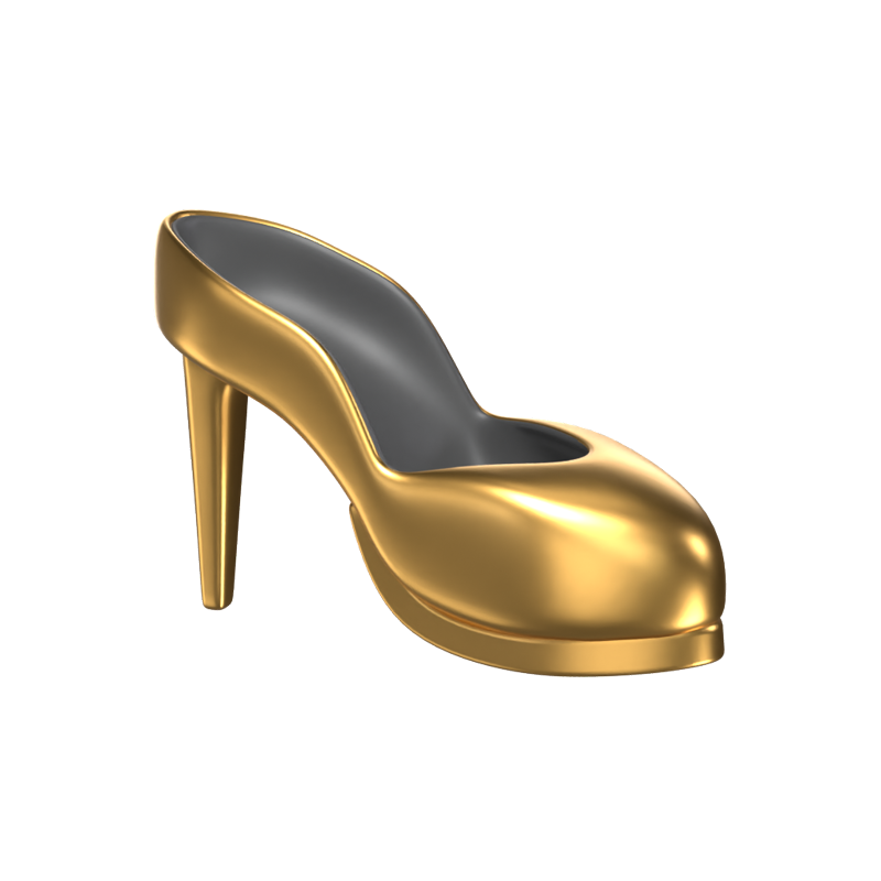 High Heels 3D Icon Model 3D Graphic