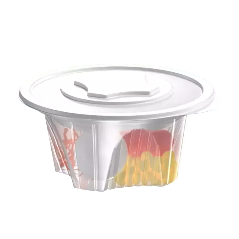 3D Salad Food Container 3D Graphic